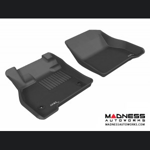 Nissan Leaf Floor Mats (Set of 2) - Front - Black by 3D MAXpider